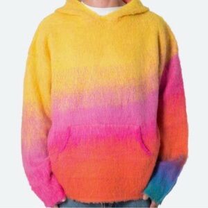 Multicolor Gradient Men's Sweater